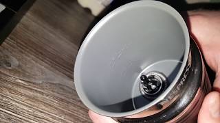 How to use a Nespresso Aeroccino Milk Frother  A Quick and Simple Guide [upl. by Aietal]