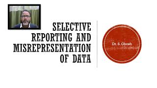 Selective Reporting and Misrepresentation of Data [upl. by Hanauq]