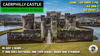 Caerphilly Castle  The Largest in Wales 2nd in Britain [upl. by Naitsabes544]