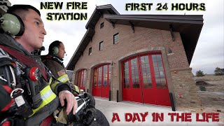 First 24 Hours in a New Fire Station  A Day in the Life [upl. by Burt590]