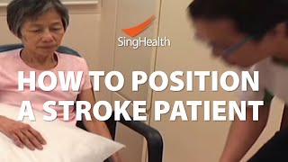 How To Position A Stroke Patient [upl. by Bernard]