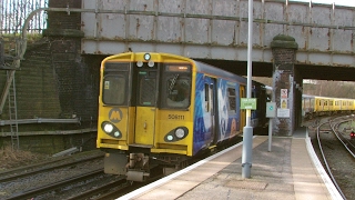 Half an Hour at 216  Birkenhead North Station 1022017  Class 507 508 terminus [upl. by Natfa]