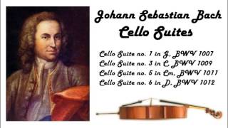 Johann Sebastian Bach  Cello suites in 432 Hz great for reading or studying [upl. by Thompson]